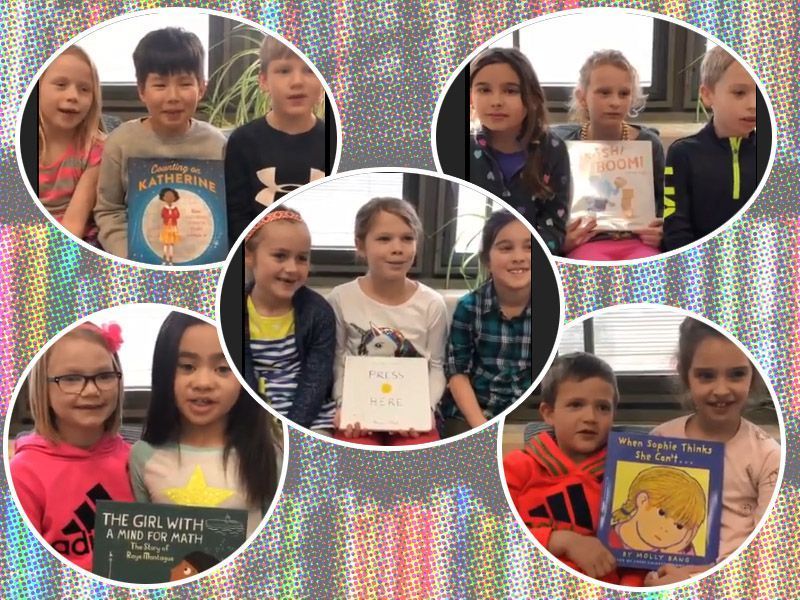 Second Graders Create Video Reviews of 2019 Mathical Books Second Graders Create Video Reviews of 2019 Mathical Books