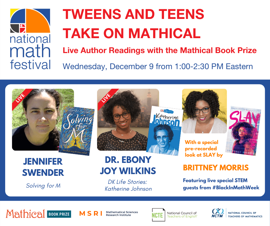 2021 National Math Festival: Mathical Author Events 2021 National Math Festival: Mathical Author Events